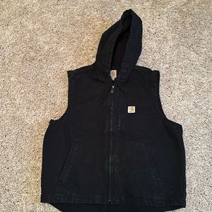 Men’s Black Carhartt Vest Size L